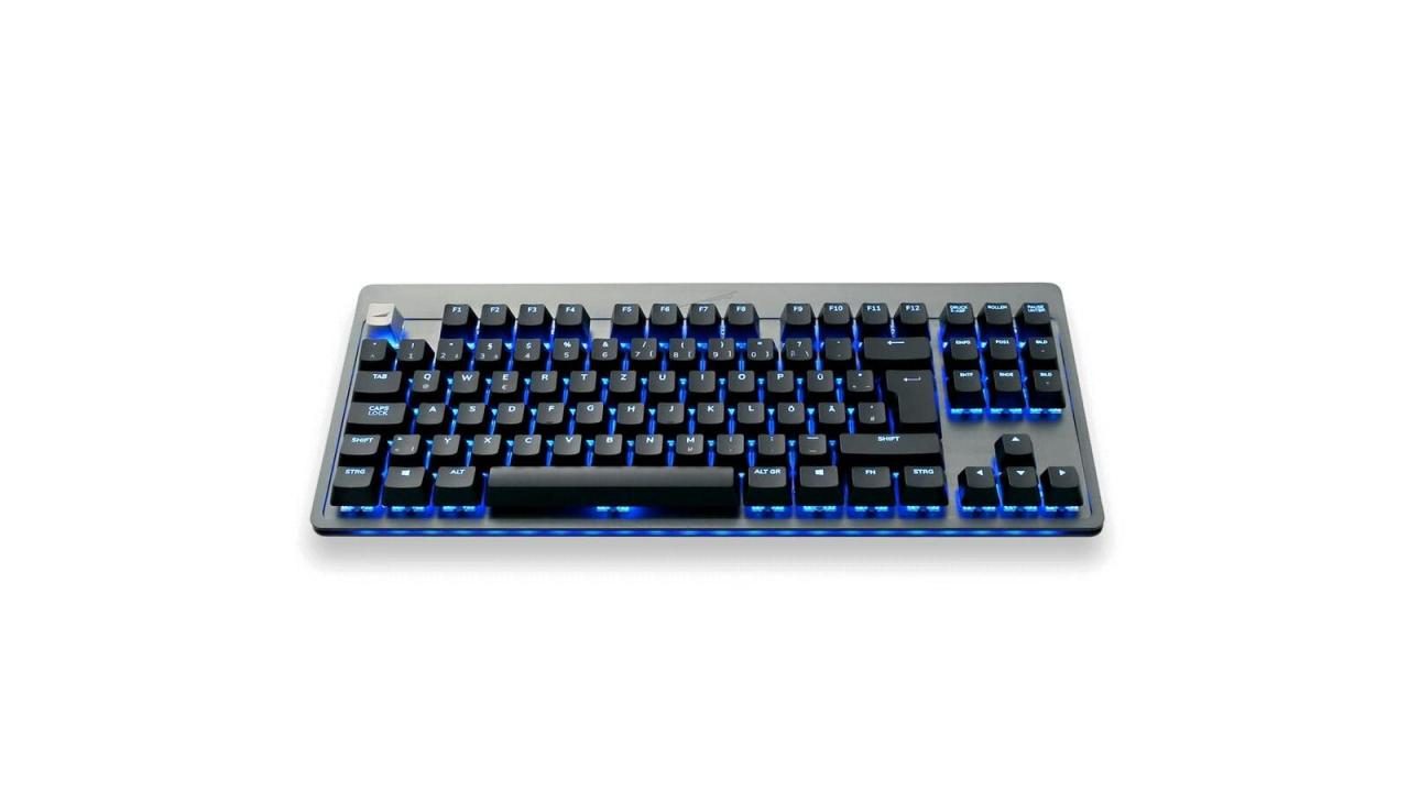 Mountain Everest Core Gunmetal Gray - RGB Gaming Tastatur mit CHERRY MX Red S... von Bounty
