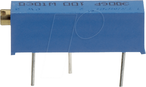 BOU 3006P-1-101 - Spindeltrimmer, 15 Gänge, 100 Ohm, linear BOU 3006P-1-101 - Spindeltrimmer, 15 Gänge, 100 Ohm, linear von Bourns