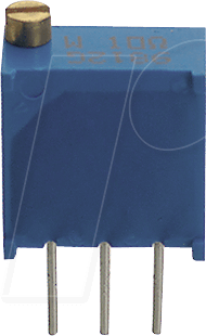 BOU 3299W-1-102 - Spindeltrimmer, 25 Gänge, 1 kOhm, linear BOU 3299W-1-102 - Spindeltrimmer, 25 Gänge, 1 kOhm, linear von Bourns