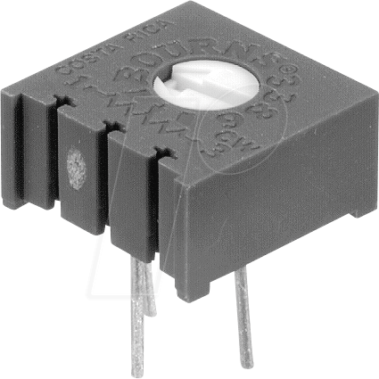 BOU 3386F-1-1032 - Spindeltrimmer, 10 kOhm, linear BOU 3386F-1-1032 - Spindeltrimmer, 10 kOhm, linear von Bourns