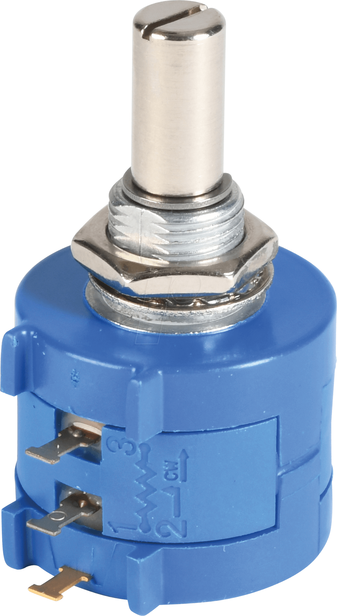 BOU 3590S2103L - Drahtpotentiometer, 10 kOhm, 6,35 mm BOU 3590S2103L - Drahtpotentiometer, 10 kOhm, 6,35 mm von Bourns