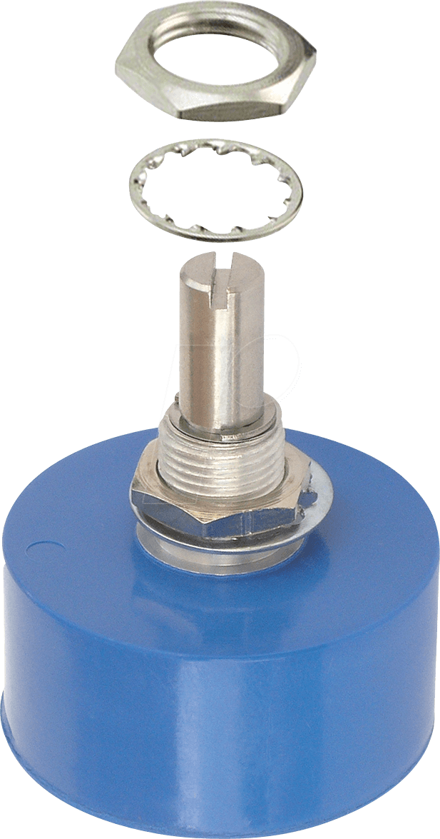 BOU 6657S1103 - Drehpotentiometer 10 kOhm, linear, 6,35 mm BOU 6657S1103 - Drehpotentiometer 10 kOhm, linear, 6,35 mm von Bourns