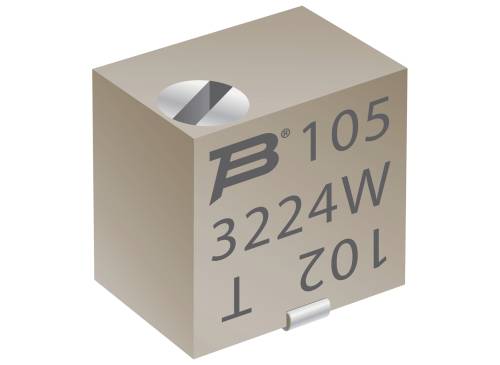 Bourns 3224W-1-102E Cermet-Trimmer linear 0.25W 1kΩ 4320° von Bourns