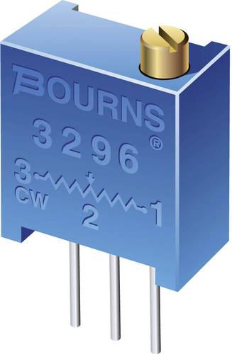 Bourns 3296W-1-202LF 3296W-1-202LF Spindeltrimmer 25-Gang linear 0.5W 2kΩ 9000° 1St. von Bourns