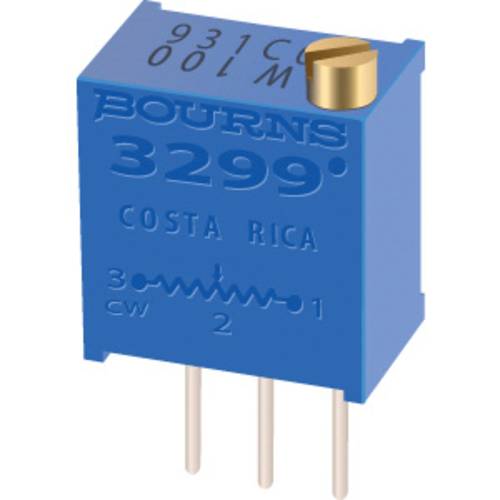 Bourns 3299Y-1-501LF Cermet-Trimmer linear 0.5W 500Ω 9° von Bourns