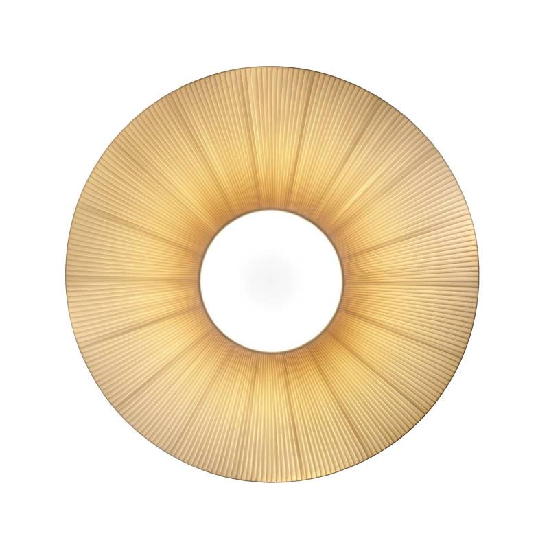 Bover Deckenlampe Siam 120, Höhe 61 cm, nickel/cremefarben von Bover