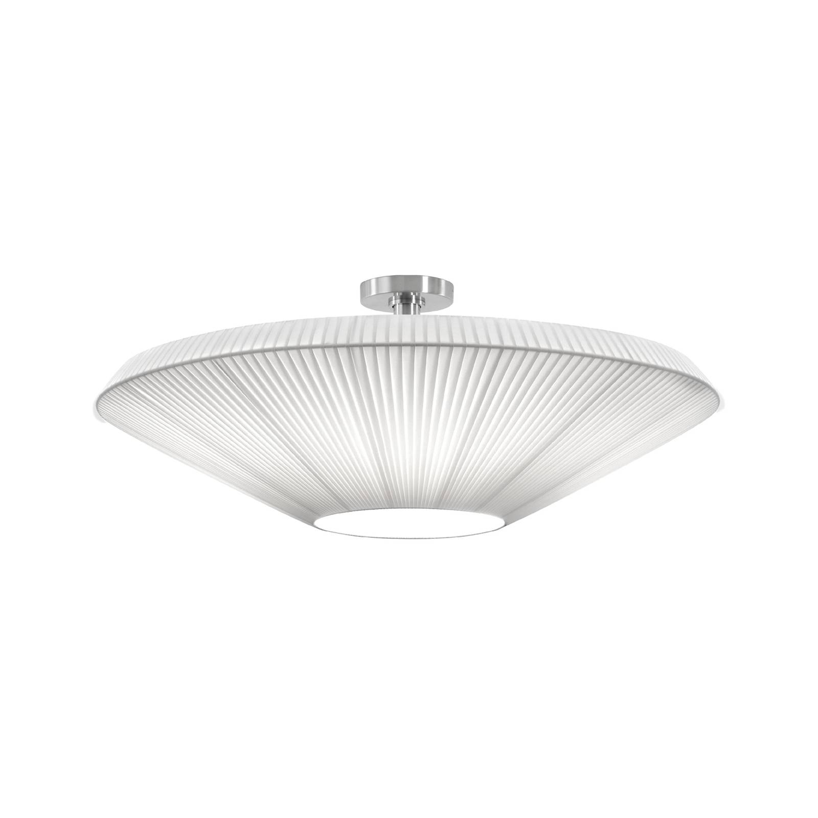 Bover Deckenlampe Siam 80, nickel/weiß, Kunststoff Bover Deckenlampe Siam 80, nickel/weiß, Kunststoff von Bover
