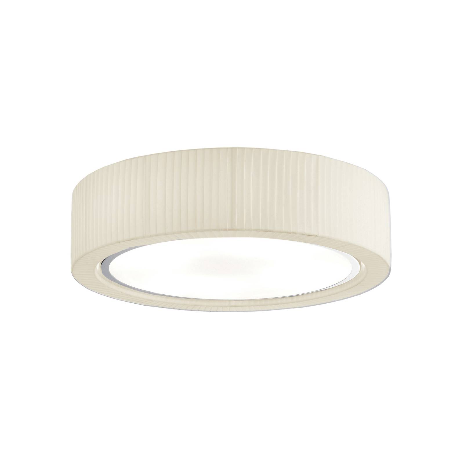 Bover Deckenlampe Urban, silberfarben/cremefarben, Ø 60 cm Bover Deckenlampe Urban, silberfarben/cremefarben, Ø 60 cm von Bover