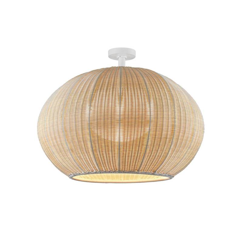 Bover LED-Außen-Deckenlampe Garota, weiß/elfenbeinfarben von Bover