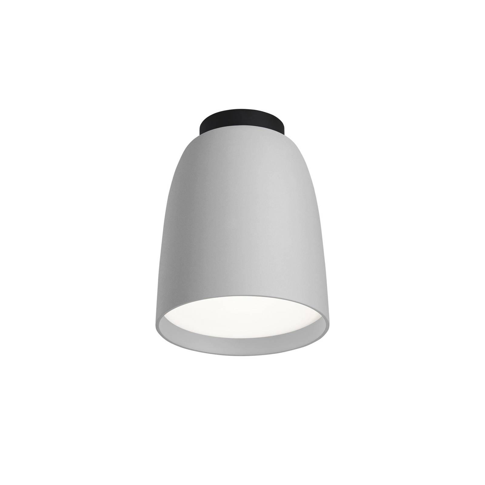 Bover LED-Außen-Deckenlampe Nut, hellgrau, Alu/Stahl Bover LED-Außen-Deckenlampe Nut, hellgrau, Alu/Stahl von Bover
