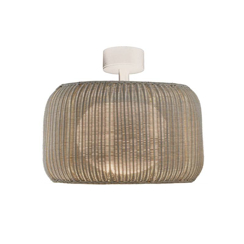 Bover LED-Deckenlampe Fora, naturweiß/beige, Ø 50 cm von Bover