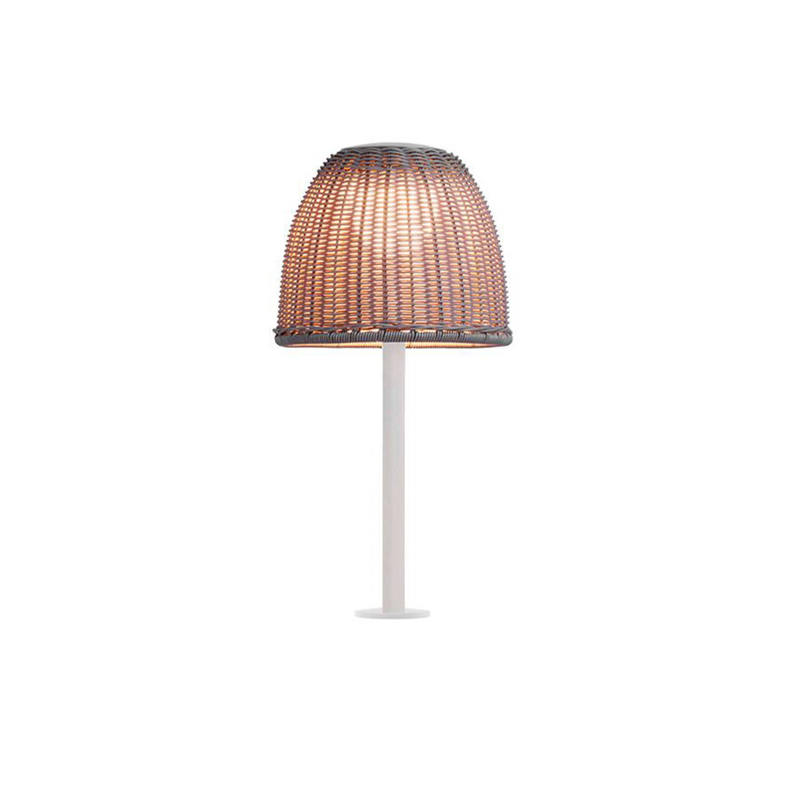 Bover LED-Tischlampe Atticus, naturweiß/beige, Höhe 50 cm von Bover