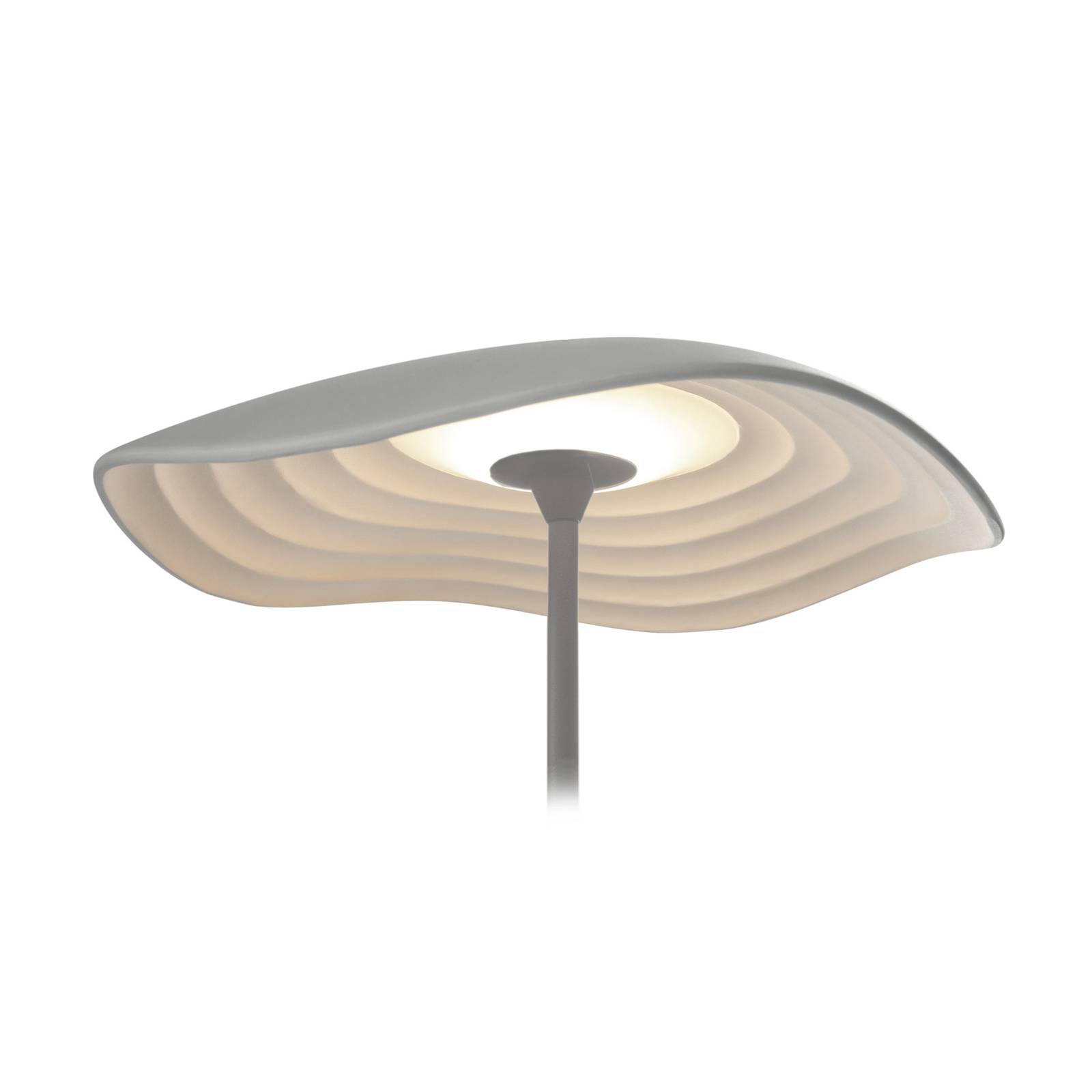 Bover LED-Tischlampe Valentina M/29, grau/weiß von Bover