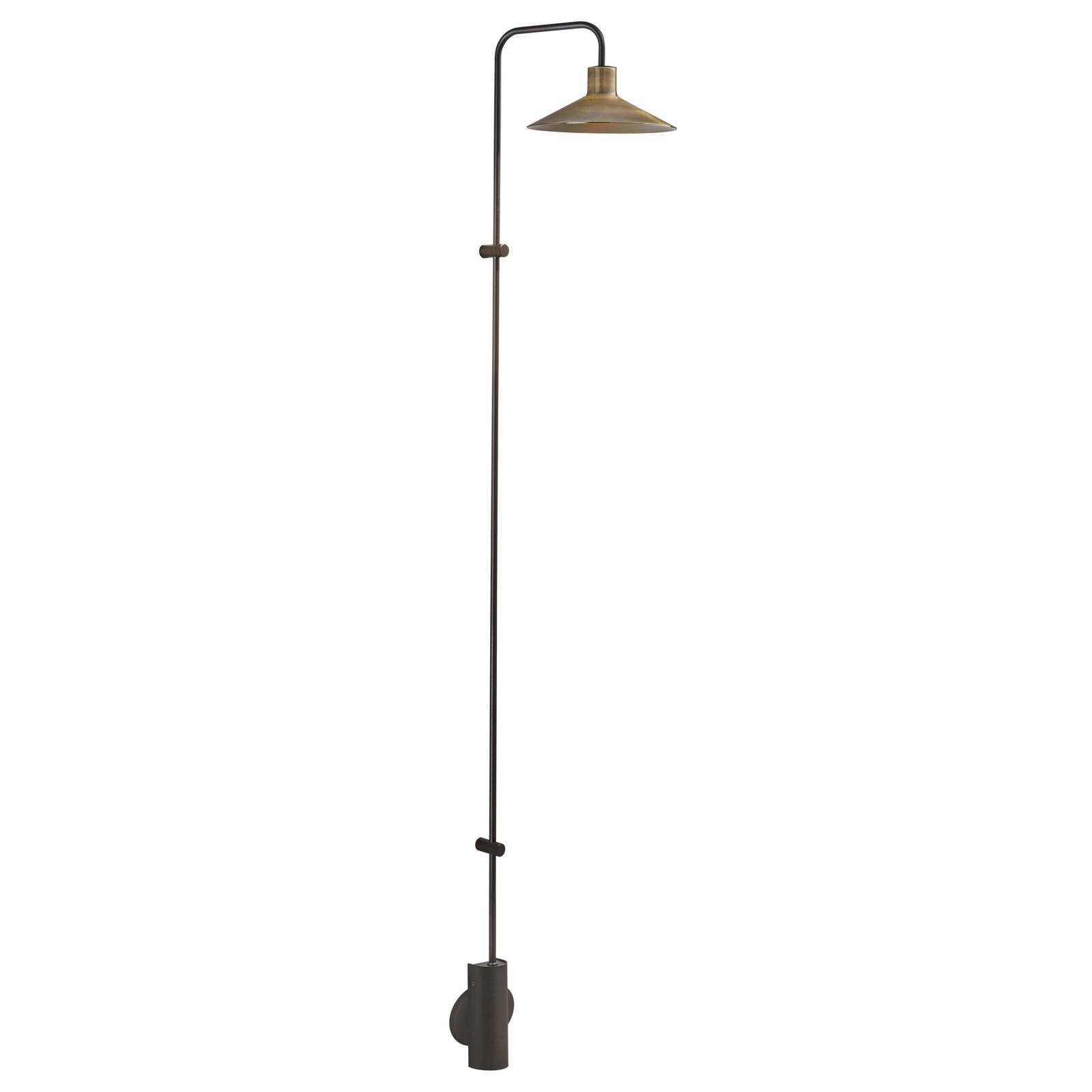 Bover LED-Wandlampe Platet A/06, schwarz/antik-messingfarben Bover LED-Wandlampe Platet A/06, schwarz/antik-messingfarben von Bover
