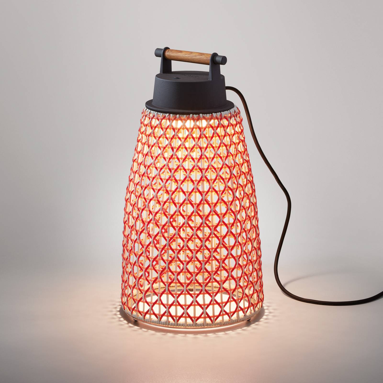 Bover Nans M/49 LED-Tischleuchte für außen, rot Bover Nans M/49 LED-Tischleuchte für außen, rot von Bover