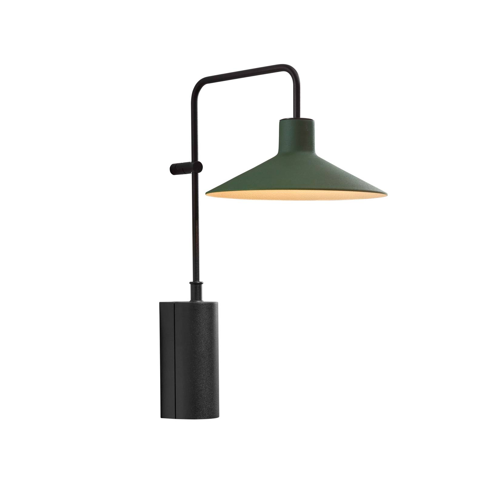 Bover Platet A01 LED-Außenwandlampe Schirm grün von Bover