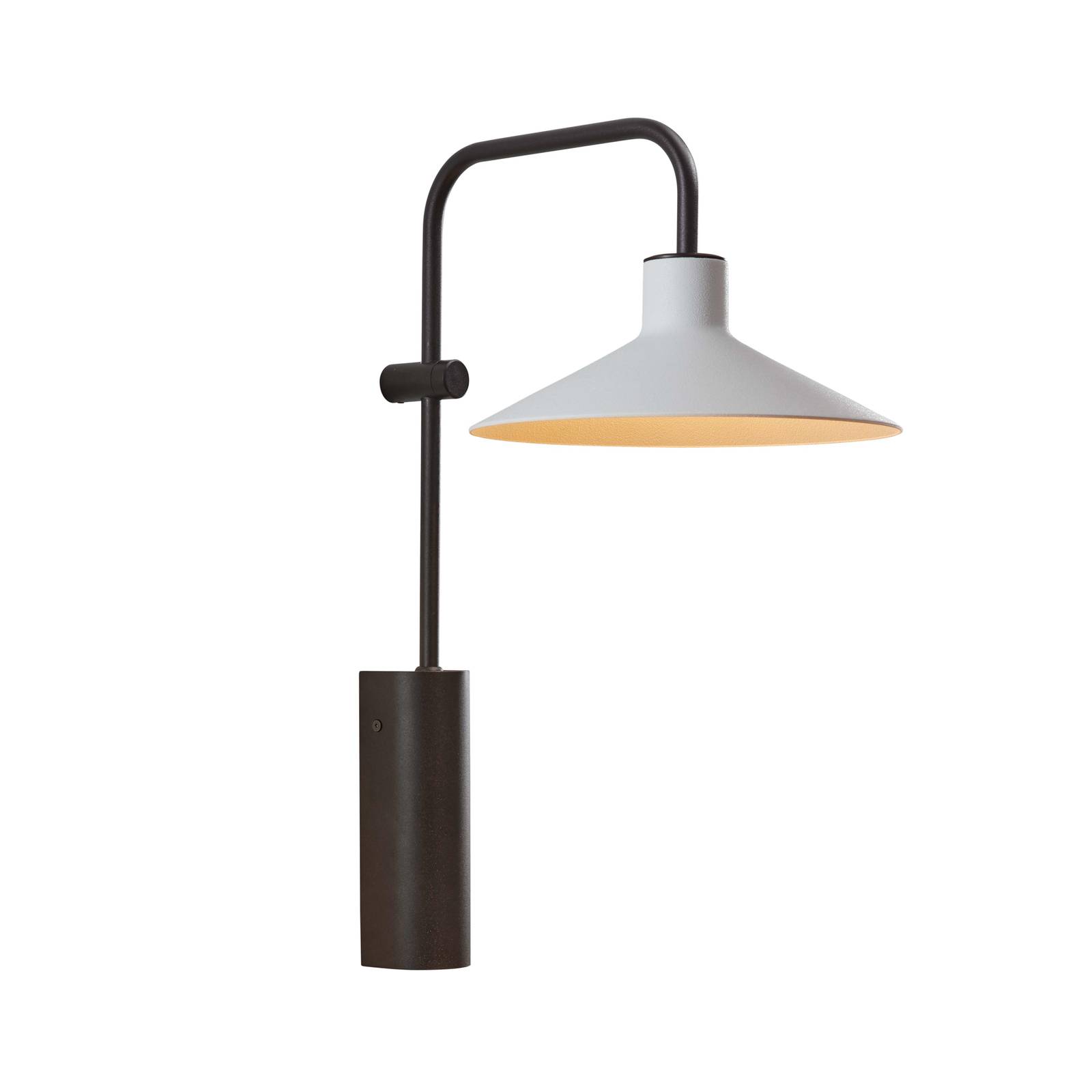 Bover Platet A02 LED-Wandlampe Schalter, hellgrau von Bover