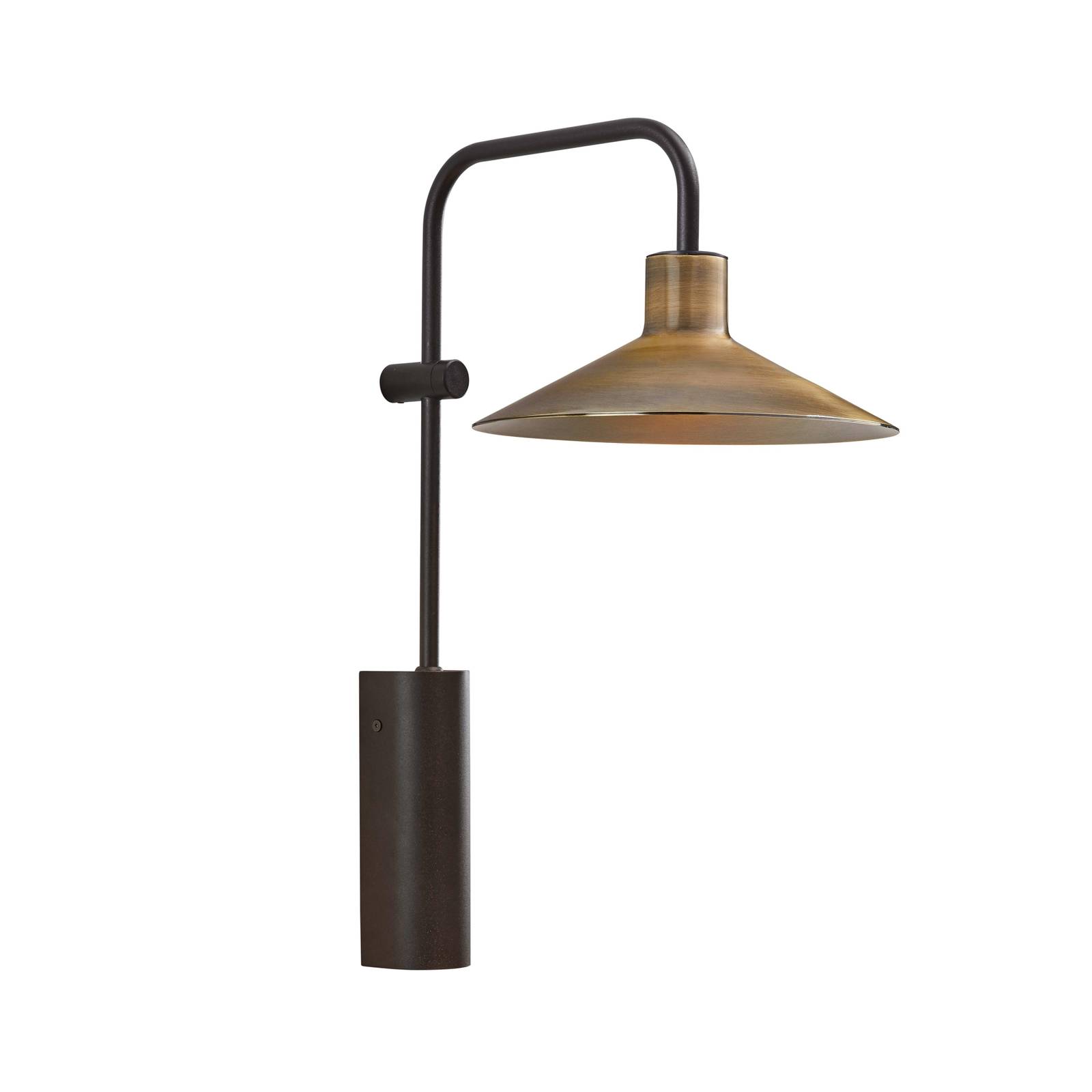 Bover Platet A02 LED-Wandlampe Schalter, messing Bover Platet A02 LED-Wandlampe Schalter, messing von Bover