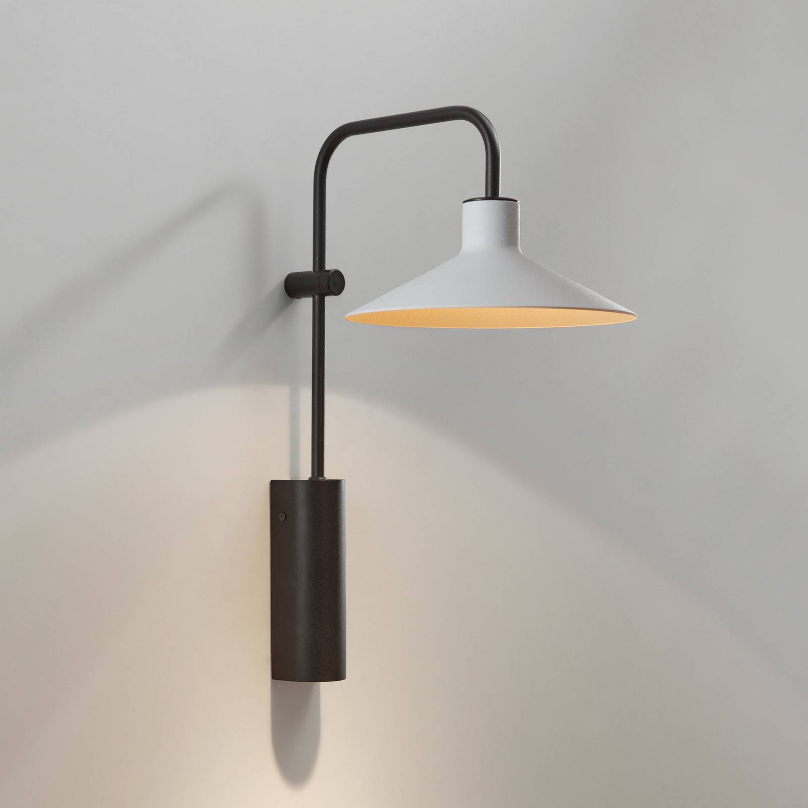 Bover Platet A02 Wandlampe E14 Schalter, hellgrau Bover Platet A02 Wandlampe E14 Schalter, hellgrau von Bover