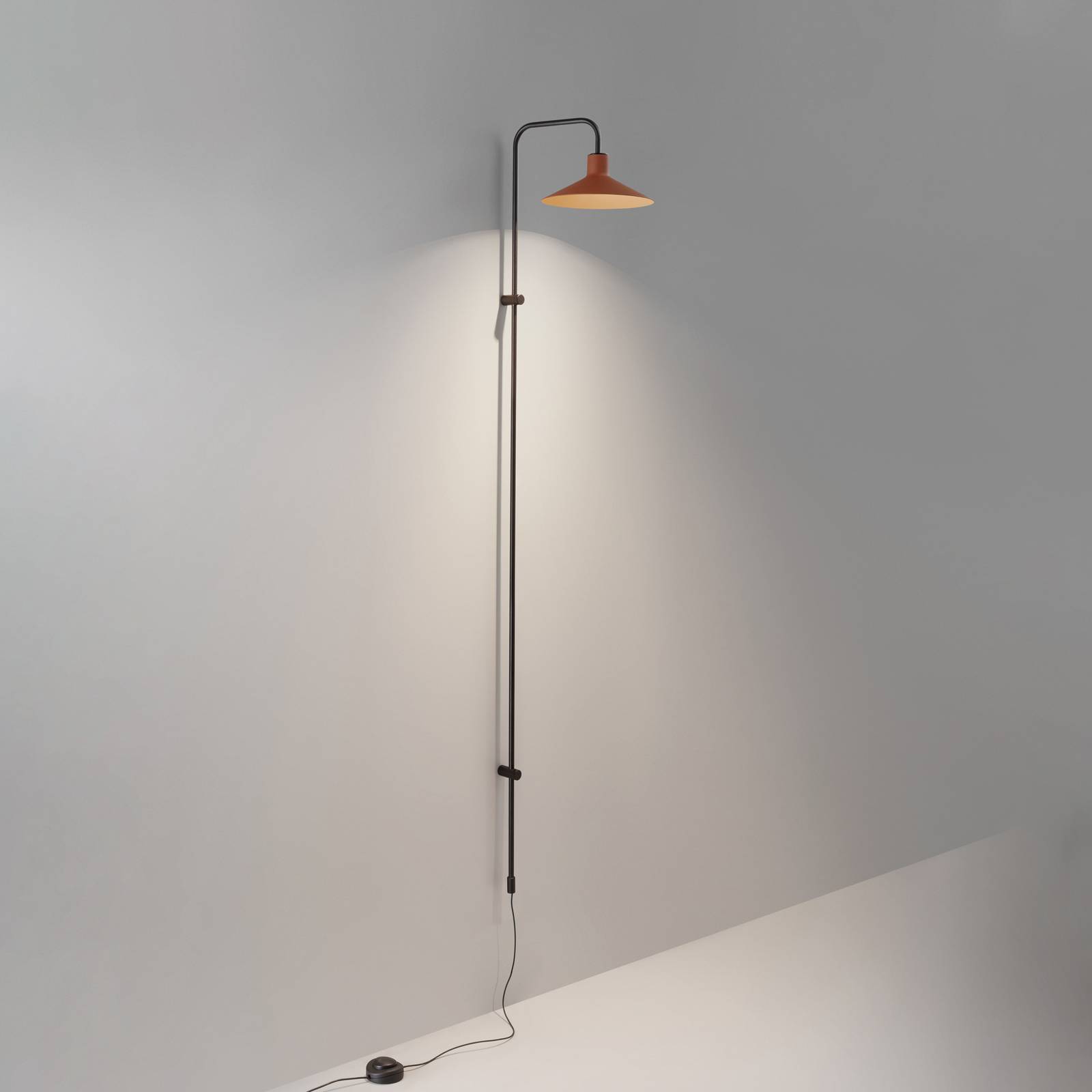 Bover Platet A05 LED-Wandlampe Dimmer, terracotta Bover Platet A05 LED-Wandlampe Dimmer, terracotta von Bover