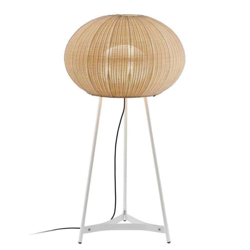 Bover Stehlampe Garota, weiß/elfenbeinfarben, Höhe 133 cm von Bover