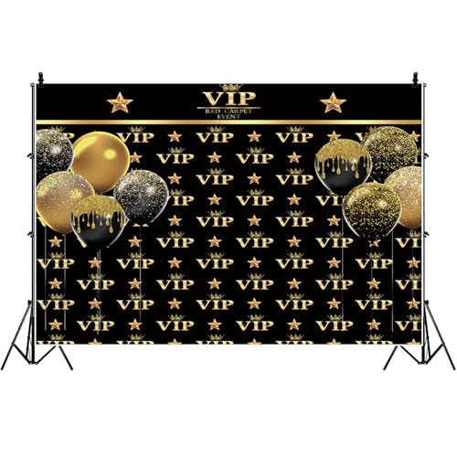 Bovlleetd 3x2m VIP-Gast-Besucher-Hintergrund, schwarzer Goldprom roter Teppich Ereignisfotografie Hintergrund Krone Ballon Glitter Stern Ereignis Celebrity Portrait Shoot Party Banner Vinyl Bovlleetd 3x2m VIP-Gast-Besucher-Hintergrund, schwarzer Goldprom roter Teppich Ereignisfotografie Hintergrund Krone Ballon Glitter Stern Ereignis Celebrity Portrait Shoot Party Banner Vinyl von Bovlleetd