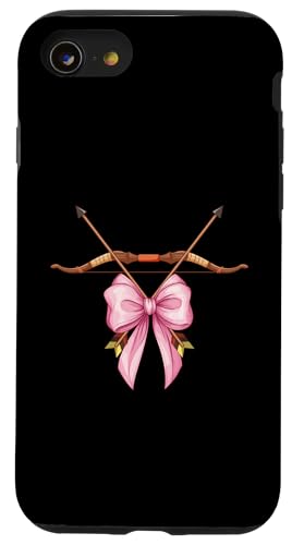 Kokette Bogen Pfeil und Bogen Jagd Bogen & Pfeil Jäger Mädchen Mama Hülle für iPhone SE (2020) / 7 / 8 von Bow Hunting Coquette Aesthetic Girl Women Clothing