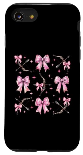 Kokette Bogen Pfeil und Bogen Jagd Bogen & Pfeil Jäger Mädchen Mama Hülle für iPhone SE (2020) / 7 / 8 von Bow Hunting Coquette Aesthetic Girl Women Clothing