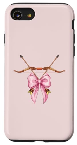 Kokette Bogen Pfeil und Bogen Jagd Bogen & Pfeil Jäger Mädchen Mama Hülle für iPhone SE (2020) / 7 / 8 von Bow Hunting Coquette Aesthetic Girl Women Clothing
