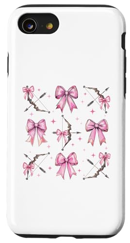 Kokette Bogen Pfeil und Bogen Jagd Bogen & Pfeil Jäger Mädchen Mama Hülle für iPhone SE (2020) / 7 / 8 von Bow Hunting Coquette Aesthetic Girl Women Clothing
