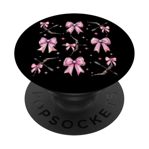 Kokette Bogen Pfeil und Bogen Jagd Bogen & Pfeil Jäger Mädchen Mama PopSockets Klebender PopGrip Kokette Bogen Pfeil und Bogen Jagd Bogen & Pfeil Jäger Mädchen Mama PopSockets Klebender PopGrip von Bow Hunting Coquette Aesthetic Girl Women Clothing