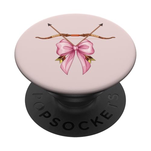 Kokette Bogen Pfeil und Bogen Jagd Bogen & Pfeil Jäger Mädchen Mama PopSockets Klebender PopGrip Kokette Bogen Pfeil und Bogen Jagd Bogen & Pfeil Jäger Mädchen Mama PopSockets Klebender PopGrip von Bow Hunting Coquette Aesthetic Girl Women Clothing
