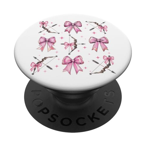 Kokette Bogen Pfeil und Bogen Jagd Bogen & Pfeil Jäger Mädchen Mama PopSockets Klebender PopGrip Kokette Bogen Pfeil und Bogen Jagd Bogen & Pfeil Jäger Mädchen Mama PopSockets Klebender PopGrip von Bow Hunting Coquette Aesthetic Girl Women Clothing