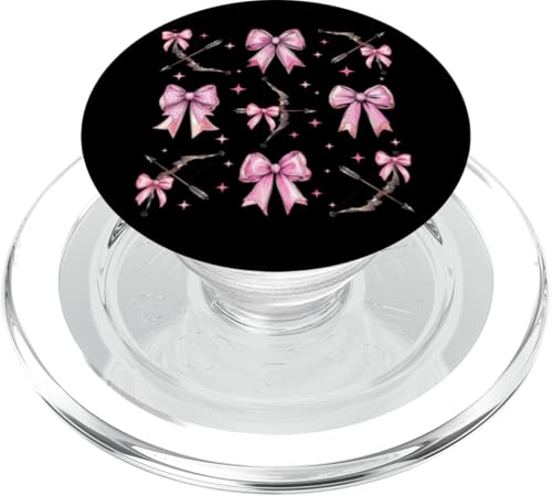 Kokette Bogen Pfeil und Bogen Jagd Bogen & Pfeil Jäger Mädchen Mama PopSockets PopGrip für MagSafe Kokette Bogen Pfeil und Bogen Jagd Bogen & Pfeil Jäger Mädchen Mama PopSockets PopGrip für MagSafe von Bow Hunting Coquette Aesthetic Girl Women Clothing