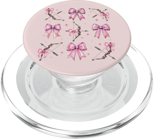 Kokette Bogen Pfeil und Bogen Jagd Bogen & Pfeil Jäger Mädchen Mama PopSockets PopGrip für MagSafe von Bow Hunting Coquette Aesthetic Girl Women Clothing