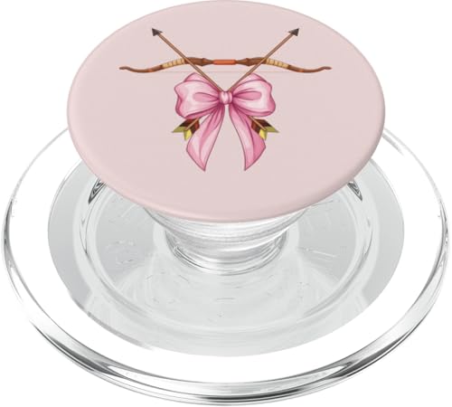 Kokette Bogen Pfeil und Bogen Jagd Bogen & Pfeil Jäger Mädchen Mama PopSockets PopGrip für MagSafe von Bow Hunting Coquette Aesthetic Girl Women Clothing