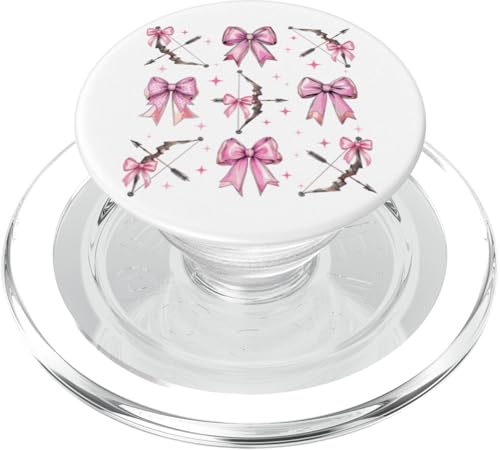 Kokette Bogen Pfeil und Bogen Jagd Bogen & Pfeil Jäger Mädchen Mama PopSockets PopGrip für MagSafe von Bow Hunting Coquette Aesthetic Girl Women Clothing