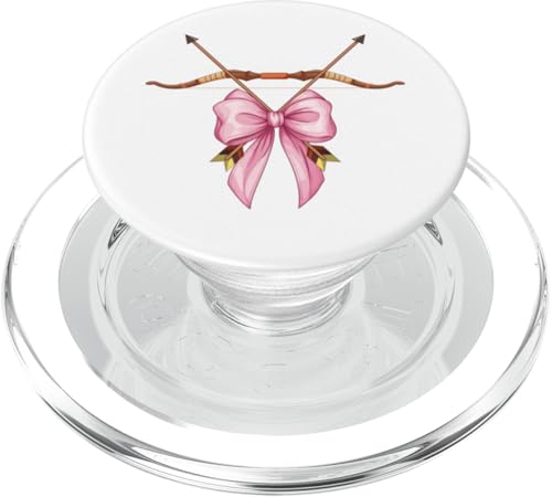 Kokette Bogen Pfeil und Bogen Jagd Bogen & Pfeil Jäger Mädchen Mama PopSockets PopGrip für MagSafe von Bow Hunting Coquette Aesthetic Girl Women Clothing