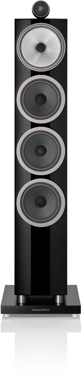 702 S3 /Stück Stand-Lautsprecher hochglanz schwarz von Bowers & Wilkins