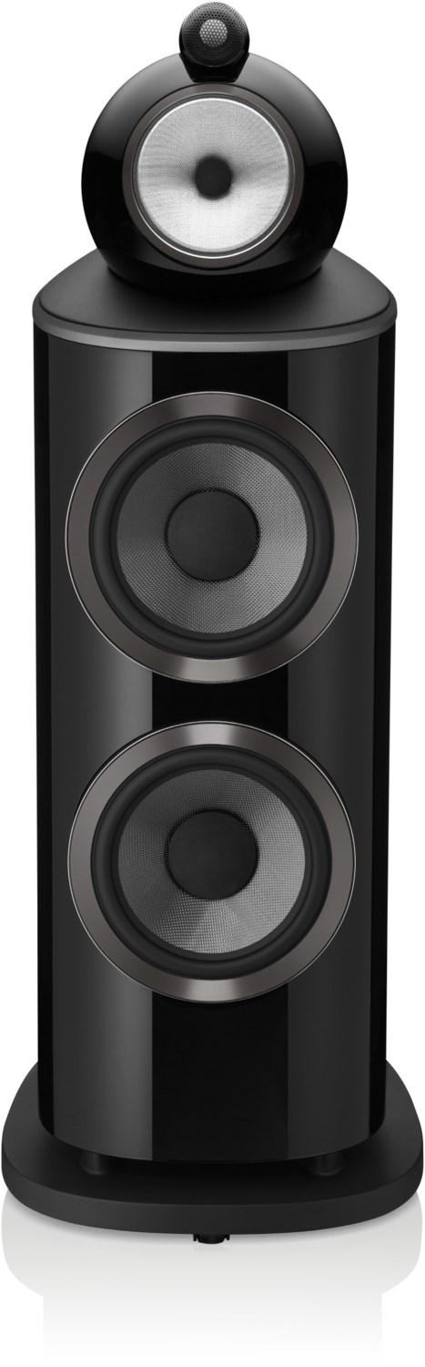 801 D4 /Stück Stand-Lautsprecher hochglanz schwarz von Bowers & Wilkins