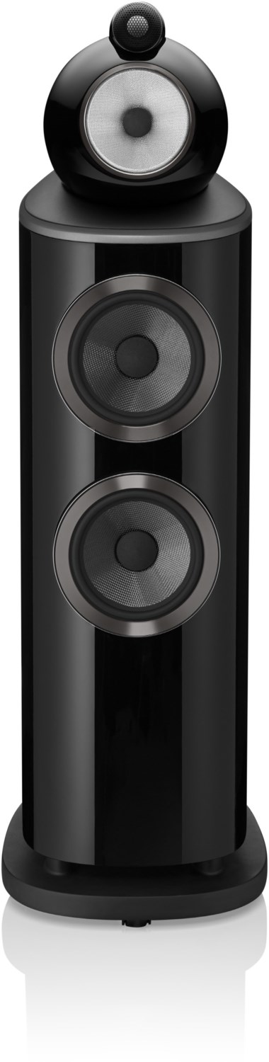 803 D4 /Stück Stand-Lautsprecher hochglanz schwarz von Bowers & Wilkins