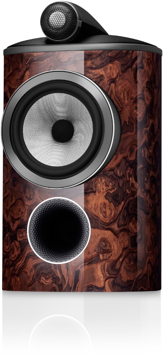 805 D4 /Stück Klein-/Regallautsprecher california burl gloss von Bowers & Wilkins