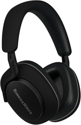 Bowers & Wilkins PX7 S2e Over-Ear-Kopfhörer mit Geräuschunterdrückung, kabellos, Qualcomm aptX™ Adaptive & Schnellladung, 30 Stunden Wiedergabe, sechs integriertes Mikrofon, Anthrazit Schwarz von Bowers & Wilkins