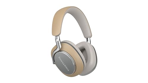 Bowers & Wilkins PX8 Flaggschiff-Over-Ear-Kopfhörer mit Geräuschunterdrückung, kabellos, Bluetooth 5.0 und Schnellladung, 30 Stunden hochauflösende Wiedergabe und integriertes Mikrofon, Beige Bowers & Wilkins PX8 Flaggschiff-Over-Ear-Kopfhörer mit Geräuschunterdrückung, kabellos, Bluetooth 5.0 und Schnellladung, 30 Stunden hochauflösende Wiedergabe und integriertes Mikrofon, Beige von Bowers & Wilkins