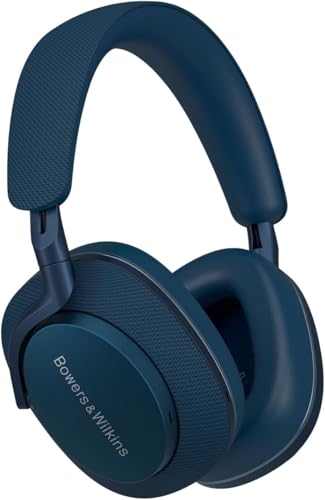 Bowers & Wilkins PX7 S2e Over-Ear-Kopfhörer mit Geräuschunterdrückung, kabellos, Qualcomm aptX™ Adaptive & Schnellladung, 30 Stunden Wiedergabe, sechs integriertes Mikrofon, Ozeanblau von Bowers & Wilkins