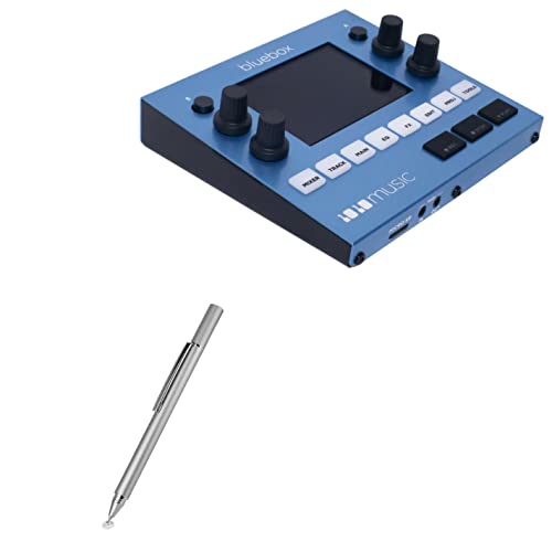 BoxWave Eingabestift für 1010music Bluebox (Stylus Pen von BoxWave) - FineTouch kapazitiver Stylus, super präziser Eingabestift für 1010music Bluebox - Metallic Silber von BoxWave Corporation