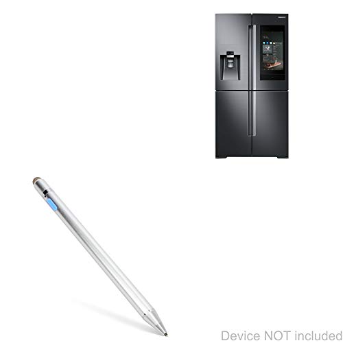 BoxWave Eingabestift für Samsung Family Hub Kühlschrank mit AKG-Lautsprecher, AccuPoint Active Stylus, elektronischer Eingabestift mit ultrafeiner Spitze, metallisches Silber von BoxWave Corporation