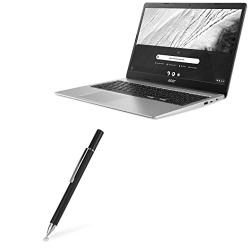 BoxWave Eingabestift kompatibel mit Acer Chromebook 315 (CB315-3HT) – FineTouch kapazitiver Stylus, sehr präziser Eingabestift für Acer Chromebook 315 (CB315-3HT) – Tiefschwarz von BoxWave Corporation