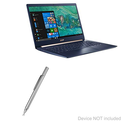 BoxWave Eingabestift für Acer Swift 5 (SF514-53T), Stylus Pen von BoxWave, kapazitiver FineTouch Eingabestift, super präziser Eingabestift für Acer Swift 5 (SF514-53T), Metallic-Silber von BoxWave