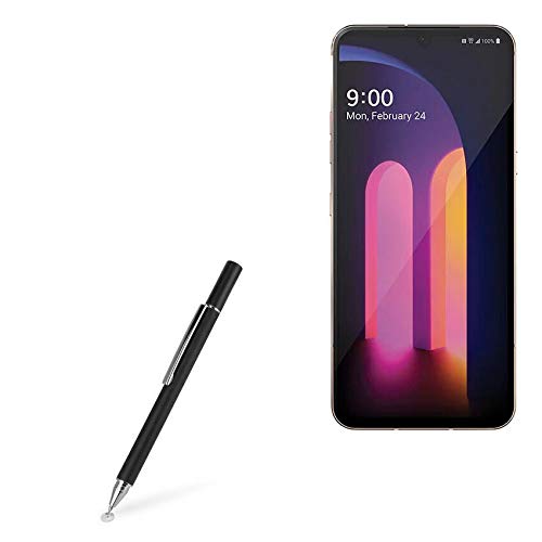 BoxWave Eingabestift für LG V60 ThinQ 5G (Single Screen) – Tiefschwarz von BoxWave